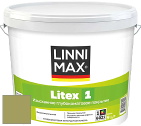 Краска LINNIMAX LITEX 1 / ЛИННИМАКС ЛИТЕКС 1 (CAPAROL SAMTEX 3) высокоэкологичная латексная краска цвет Tundra 110 