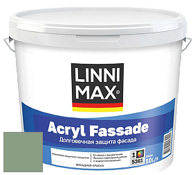 Краска LINNIMAX ACRYL FASSADE / ЛИННИМАКС АКРИЛ ФАССАДЕ (CAPAROL) акриловая фасадная краска цвет Agave 65 