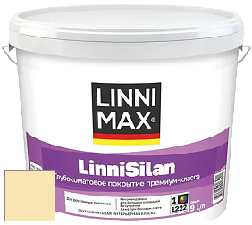 Краска LINNIMAX LinniSilan /ЛИННИМАКС ЛинниСилан (CAPAROL CAPASILAN) глубокоматовая краска цвет NCS S 0520-Y 