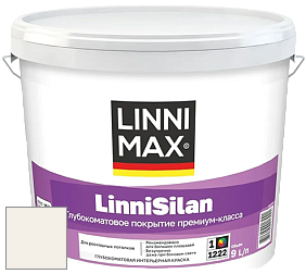 Краска LINNIMAX LinniSilan /ЛИННИМАКС ЛинниСилан (CAPAROL CAPASILAN) глубокоматовая краска цвет Altweiß 