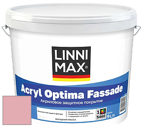 Краска LINNIMAX ACRYL OPTIMA FASSADE / ЛИННИМАКС АКРИЛ ОПТИМА ФАСАД (ALPINA) акриловая краска цвет Rose 120 