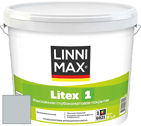 Краска LINNIMAX LITEX 1 / ЛИННИМАКС ЛИТЕКС 1 (CAPAROL SAMTEX 3) высокоэкологичная латексная краска цвет Arctis 55 