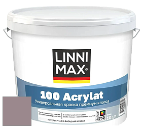 Краска LINNIMAX 100 ACRYLAT / ЛИННИМАКС 100 АКРИЛАТ (CAPAROL AMPHIBOLIN) акриловая краска цвет Flamenco 40 