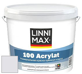 Краска LINNIMAX 100 ACRYLAT / ЛИННИМАКС 100 АКРИЛАТ (CAPAROL AMPHIBOLIN) акриловая краска цвет Aquarell 55 