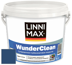 Краска LINNIMAX (CAPAROL) WUNDERCLEAN / ЛИННИМАКС ВУНДЕРКЛИН краска премиум-класса цвет Saphir 65 
