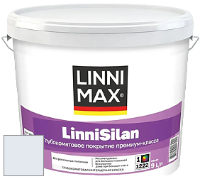 Краска LINNIMAX LinniSilan /ЛИННИМАКС ЛинниСилан (CAPAROL CAPASILAN) глубокоматовая краска цвет NCS S 0505-R80B 