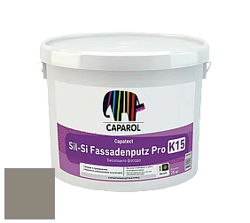 Краска Caparol Capatect Fassadenputz Sil-Si Pro / Капарол Капатек штукатурка структурная камешковая 25 кг. цвет Tundra 15 