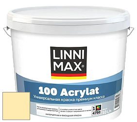 Краска LINNIMAX 100 ACRYLAT / ЛИННИМАКС 100 АКРИЛАТ (CAPAROL AMPHIBOLIN) акриловая краска цвет Curry 120 