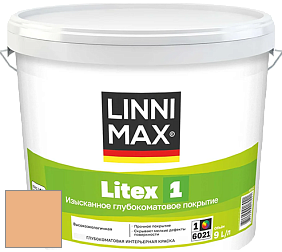 Краска LINNIMAX LITEX 1 / ЛИННИМАКС ЛИТЕКС 1 (CAPAROL SAMTEX 3) высокоэкологичная латексная краска цвет Amber 110 