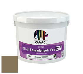 Краска Caparol Capatect Fassadenputz Sil-Si Pro / Капарол Капатек штукатурка структурная камешковая 25 кг. цвет Ginster 35 
