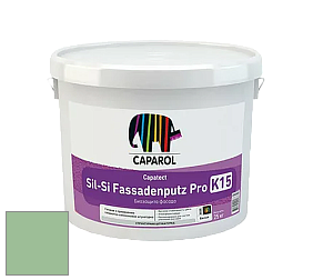 Краска Caparol Capatect Fassadenputz Sil-Si Pro / Капарол Капатек штукатурка структурная камешковая 25 кг. цвет Agave 70 