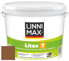 Краска LINNIMAX LITEX 7 / ЛИННИМАКС ЛИТЕКС 7  (CAPAROL SAMTEX 7) латексная краска цвет Amber 35 