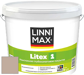 Краска LINNIMAX LITEX 1 / ЛИННИМАКС ЛИТЕКС 1 (CAPAROL SAMTEX 3) высокоэкологичная латексная краска цвет Siena 45 