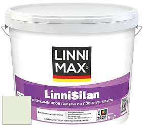 Краска LINNIMAX LinniSilan /ЛИННИМАКС ЛинниСилан (CAPAROL CAPASILAN) глубокоматовая краска цвет NCS S 0510-G30Y 