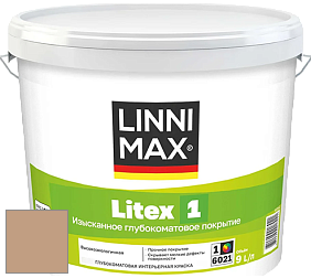 Краска LINNIMAX LITEX 1 / ЛИННИМАКС ЛИТЕКС 1 (CAPAROL SAMTEX 3) высокоэкологичная латексная краска цвет Siena 95 