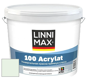 Краска LINNIMAX 100 ACRYLAT / ЛИННИМАКС 100 АКРИЛАТ (CAPAROL AMPHIBOLIN) акриловая краска цвет Agave 120 