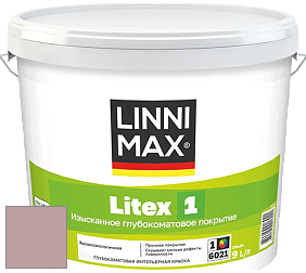 Краска LINNIMAX LITEX 1 / ЛИННИМАКС ЛИТЕКС 1 (CAPAROL SAMTEX 3) высокоэкологичная латексная краска цвет Rose 40 