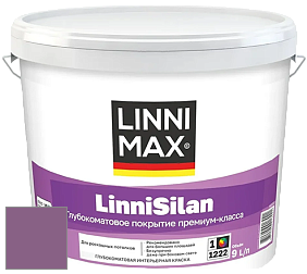Краска LINNIMAX LinniSilan /ЛИННИМАКС ЛинниСилан (CAPAROL CAPASILAN) глубокоматовая краска цвет Viola 110 