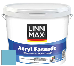 Краска LINNIMAX ACRYL FASSADE / ЛИННИМАКС АКРИЛ ФАССАДЕ (CAPAROL) акриловая фасадная краска цвет Arctis 110 