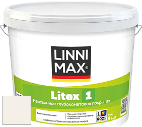 Краска LINNIMAX LITEX 1 / ЛИННИМАКС ЛИТЕКС 1 (CAPAROL SAMTEX 3) высокоэкологичная латексная краска цвет Altweiß 