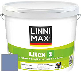 Краска LINNIMAX LITEX 1 / ЛИННИМАКС ЛИТЕКС 1 (CAPAROL SAMTEX 3) высокоэкологичная латексная краска цвет Saphir 105 