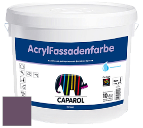 Краска CAPAROL AcrylFassadenfarbe PRO/Капарол Акрилфассаденфарбе ПРО матовая краска цвет Viola 65 