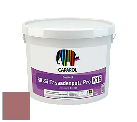 Краска Caparol Capatect Fassadenputz Sil-Si Pro / Капарол Капатек штукатурка структурная камешковая 25 кг. цвет Barolo 75 