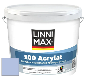 Краска LINNIMAX 100 ACRYLAT / ЛИННИМАКС 100 АКРИЛАТ (CAPAROL AMPHIBOLIN) акриловая краска цвет Aquarell 110 