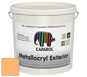 Краска Capadecor Metallocryl Exterior/Кападекор Металлакрил Экстериор шелковисто-глянцевая краска цвет Siena 170 