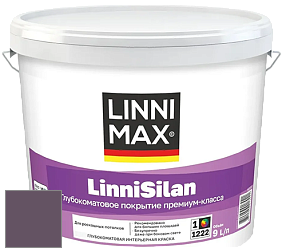 Краска LINNIMAX LinniSilan /ЛИННИМАКС ЛинниСилан (CAPAROL CAPASILAN) глубокоматовая краска цвет Viola 35 