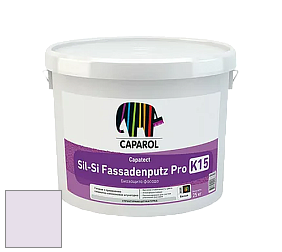 Краска Caparol Capatect Fassadenputz Sil-Si Pro / Капарол Капатек штукатурка структурная камешковая 25 кг. цвет Velvet 120 
