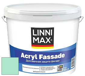 Краска LINNIMAX ACRYL FASSADE / ЛИННИМАКС АКРИЛ ФАССАДЕ (CAPAROL) акриловая фасадная краска цвет NCS S 0530-B90G 
