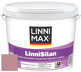 Краска LINNIMAX LinniSilan /ЛИННИМАКС ЛинниСилан (CAPAROL CAPASILAN) глубокоматовая краска цвет Rose 80 