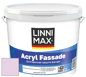 Краска LINNIMAX ACRYL FASSADE / ЛИННИМАКС АКРИЛ ФАССАДЕ (CAPAROL) акриловая фасадная краска цвет NCS S 0520-R40B 