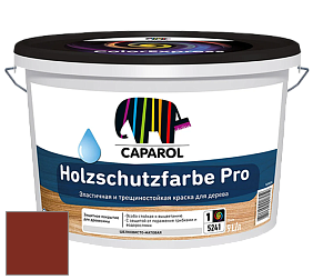 Краска CAPAROL HOLZSCHUTZFARBE PRO краска для древесины акриловая кроющая универсальная. цвет Rubin 15 