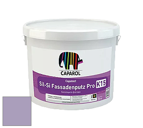 Краска Caparol Capatect Fassadenputz Sil-Si Pro / Капарол Капатек штукатурка структурная камешковая 25 кг. цвет Velvet 110 