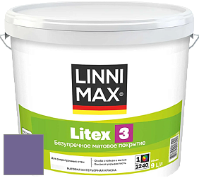 Краска LINNIMAX LITEX 3 / ЛИННИМАКС ЛИТЕКС 3 (ALPINA PREMIUM WAND) латексная краска цвет Velvet 100 