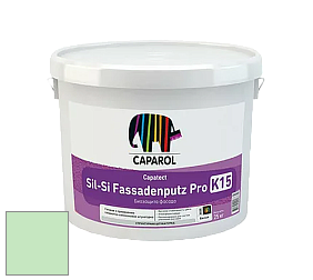 Краска Caparol Capatect Fassadenputz Sil-Si Pro / Капарол Капатек штукатурка структурная камешковая 25 кг. цвет Agave 110 