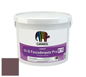 Краска Caparol Capatect Fassadenputz Sil-Si Pro / Капарол Капатек штукатурка структурная камешковая 25 кг. цвет Rose 65 