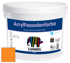Краска CAPAROL AcrylFassadenfarbe PRO/Капарол Акрилфассаденфарбе ПРО матовая краска цвет Amber 125 