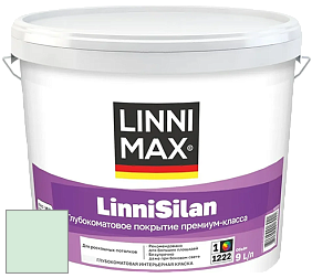 Краска LINNIMAX LinniSilan /ЛИННИМАКС ЛинниСилан (CAPAROL CAPASILAN) глубокоматовая краска цвет NCS S 0515-G 