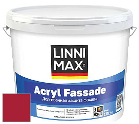 Краска LINNIMAX ACRYL FASSADE / ЛИННИМАКС АКРИЛ ФАССАДЕ (CAPAROL) акриловая фасадная краска цвет Barolo 125 