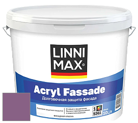 Краска LINNIMAX ACRYL FASSADE / ЛИННИМАКС АКРИЛ ФАССАДЕ (CAPAROL) акриловая фасадная краска цвет Viola 110 