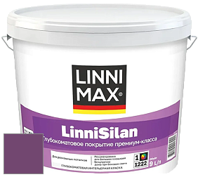 Краска LINNIMAX LinniSilan /ЛИННИМАКС ЛинниСилан (CAPAROL CAPASILAN) глубокоматовая краска цвет Viola 100 