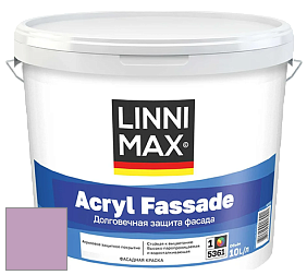 Краска LINNIMAX ACRYL FASSADE / ЛИННИМАКС АКРИЛ ФАССАДЕ (CAPAROL) акриловая фасадная краска цвет Viola 120 
