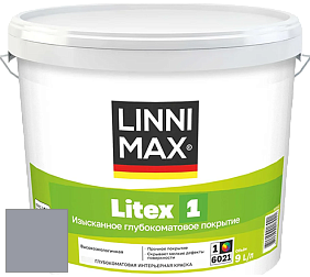 Краска LINNIMAX LITEX 1 / ЛИННИМАКС ЛИТЕКС 1 (CAPAROL SAMTEX 3) высокоэкологичная латексная краска цвет Aquarell 5 