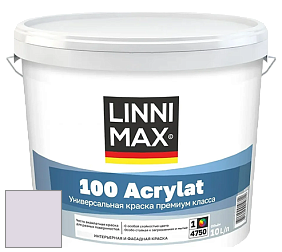 Краска LINNIMAX 100 ACRYLAT / ЛИННИМАКС 100 АКРИЛАТ (CAPAROL AMPHIBOLIN) акриловая краска цвет Velvet 90 