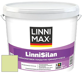 Краска LINNIMAX LinniSilan /ЛИННИМАКС ЛинниСилан (CAPAROL CAPASILAN) глубокоматовая краска цвет NCS S 0530-G50Y 