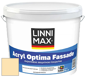 Краска LINNIMAX ACRYL OPTIMA FASSADE / ЛИННИМАКС АКРИЛ ОПТИМА ФАСАД (ALPINA) акриловая краска цвет NCS S 0520-Y10R 