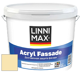 Краска LINNIMAX ACRYL FASSADE / ЛИННИМАКС АКРИЛ ФАССАДЕ (CAPAROL) акриловая фасадная краска цвет NCS S 0520-Y 